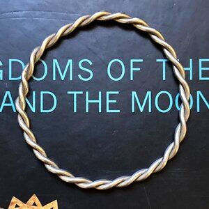 Brilliant solid silver bangle